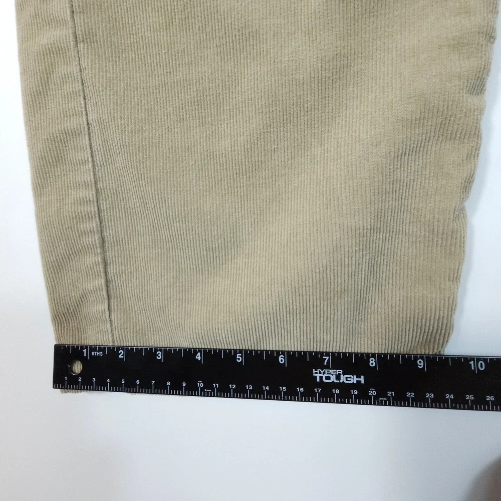 Levi's 569 Loose Straight Men 34x32 Tan Y2K Corduroy Baggy Skate Streetwear Pant